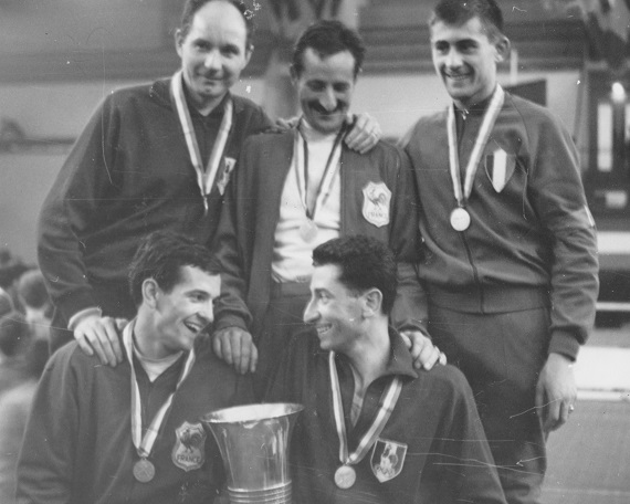 Yves Boissier, double champion du monde par équipe Epée